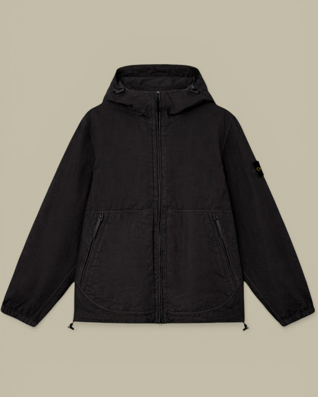 Veste Stone Island Noir - Organic-Look Stone Island