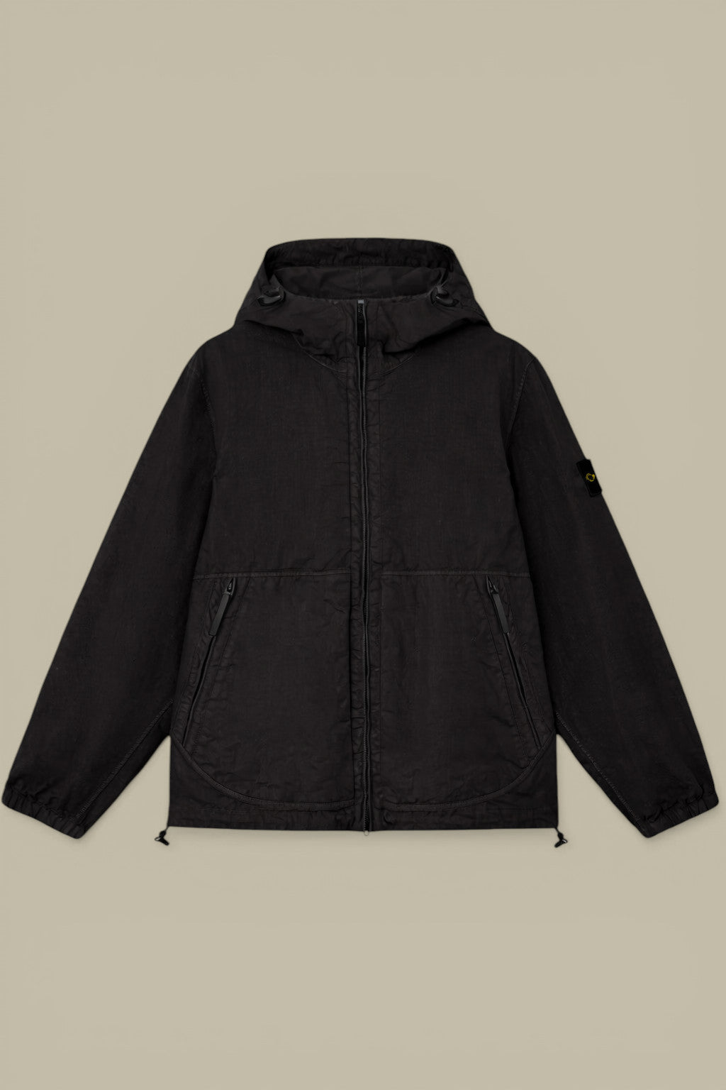 Veste Stone Island Noir - Organic-Look Stone Island