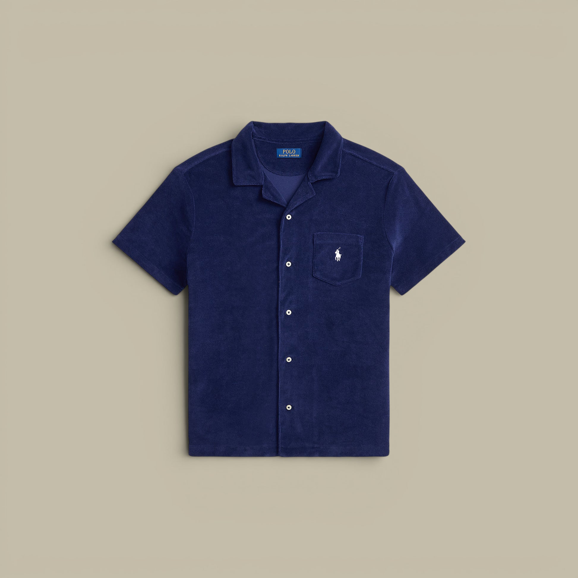 Chemise Ralph Lauren Bleu Marine - Eponge Ralph Lauren