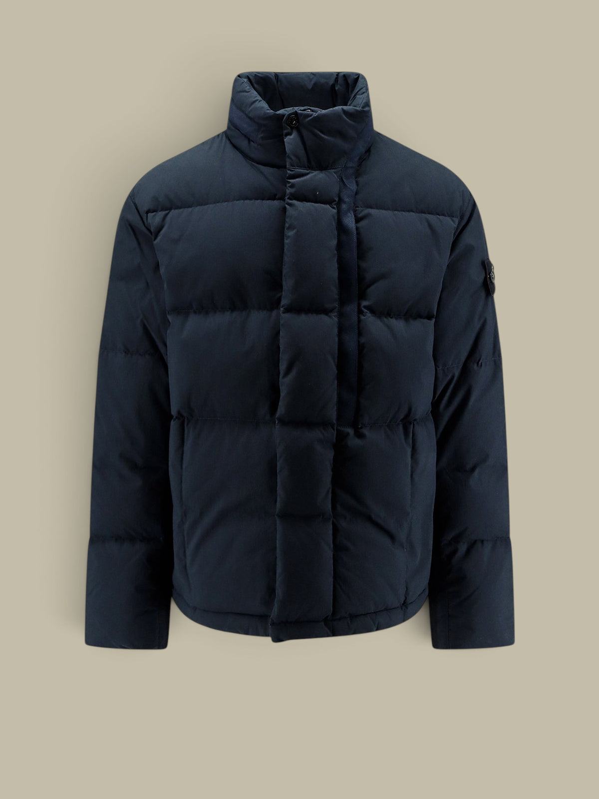 Doudoune Stone Island Bleu Marine - Sans Capuche