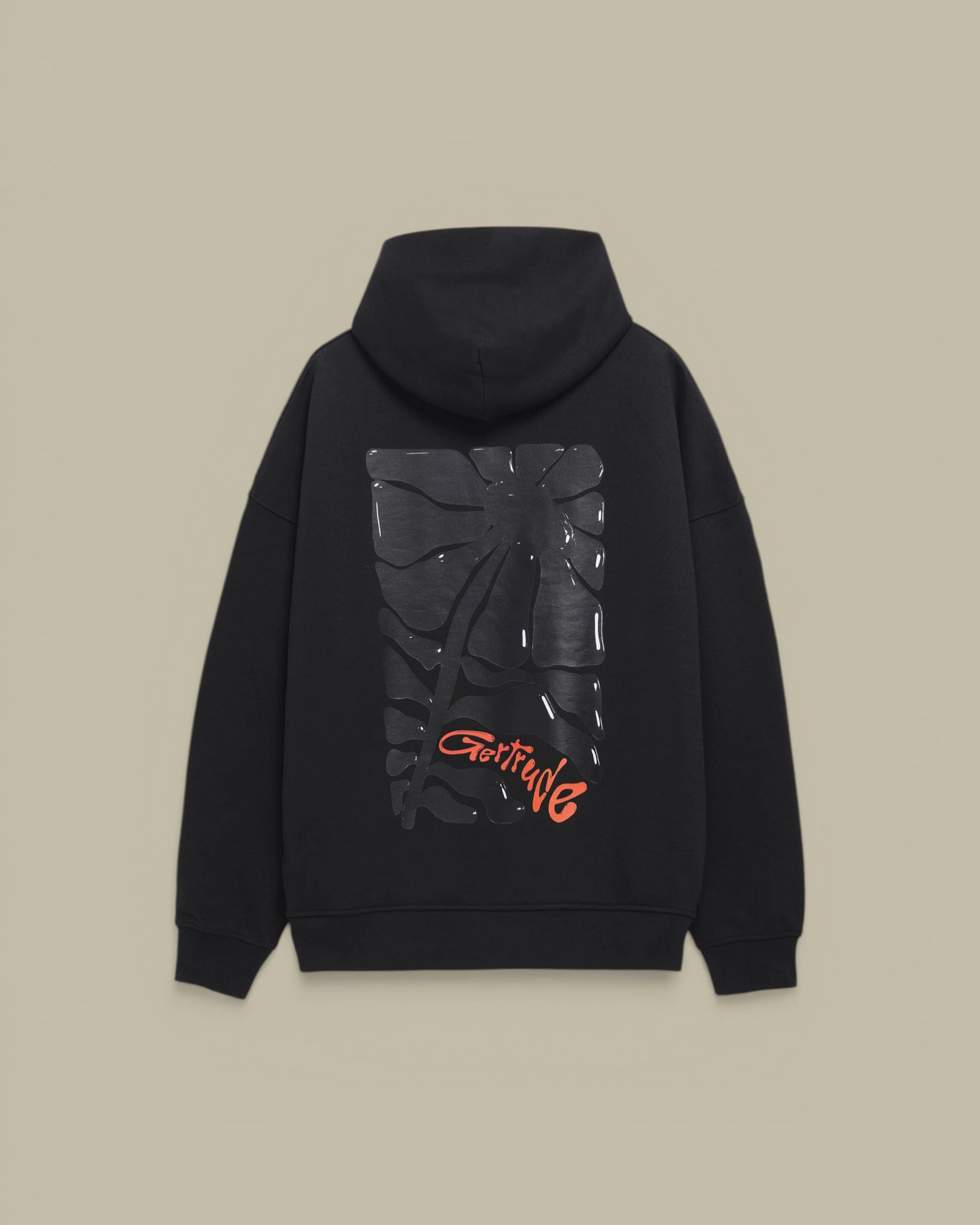 Sweat à Capuche Gertrude Noir - Daisy Gertrude