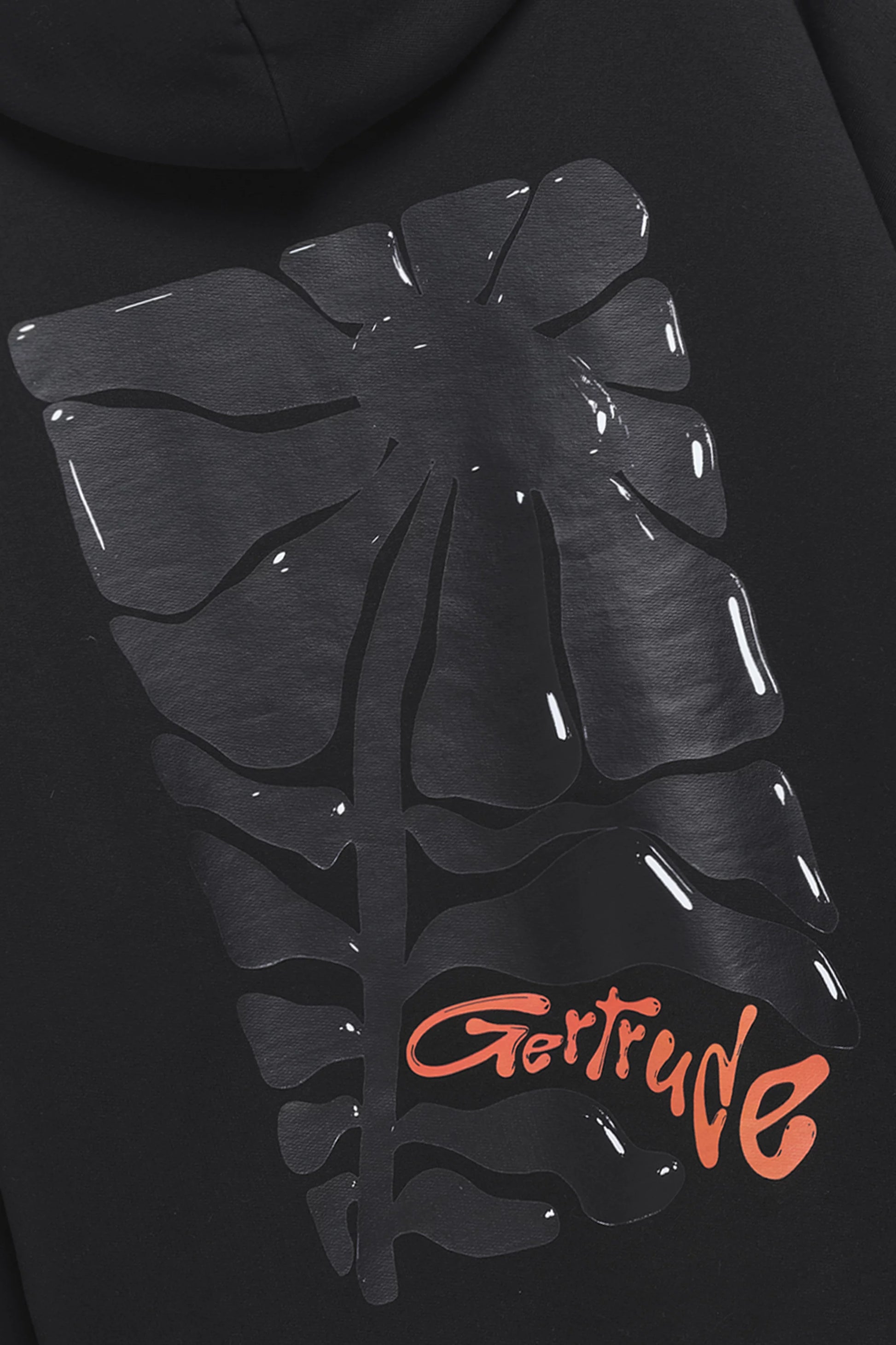Sweat à Capuche Gertrude Noir - Daisy Gertrude