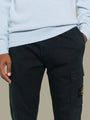 Cargo Stone Island Noir - Stretch Regular Stone Island