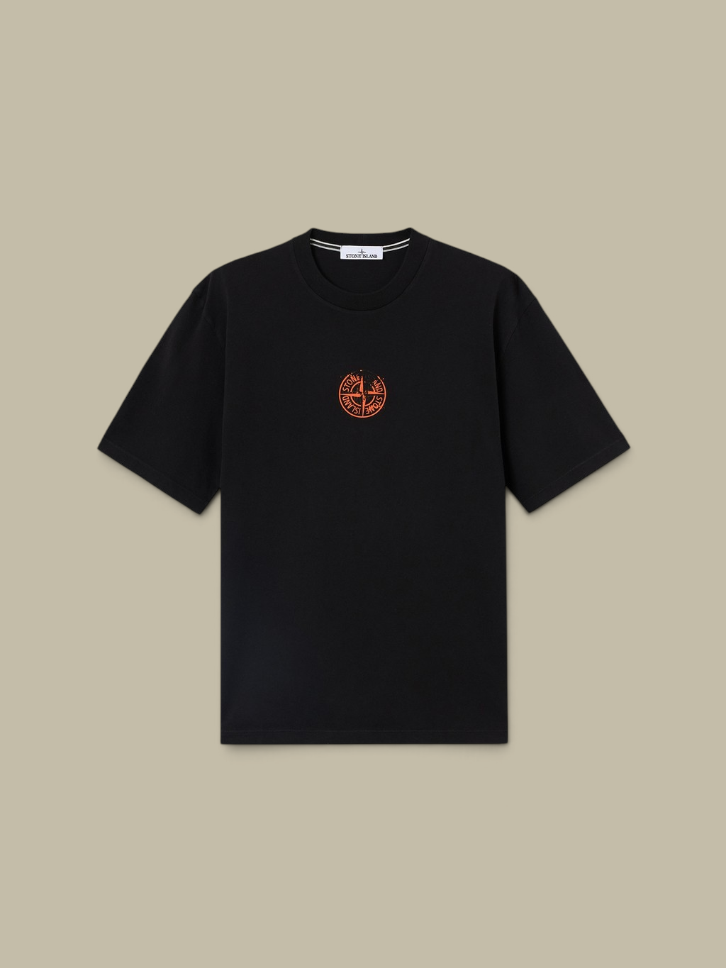T-shirt Stone Island Black – Logo au Dos