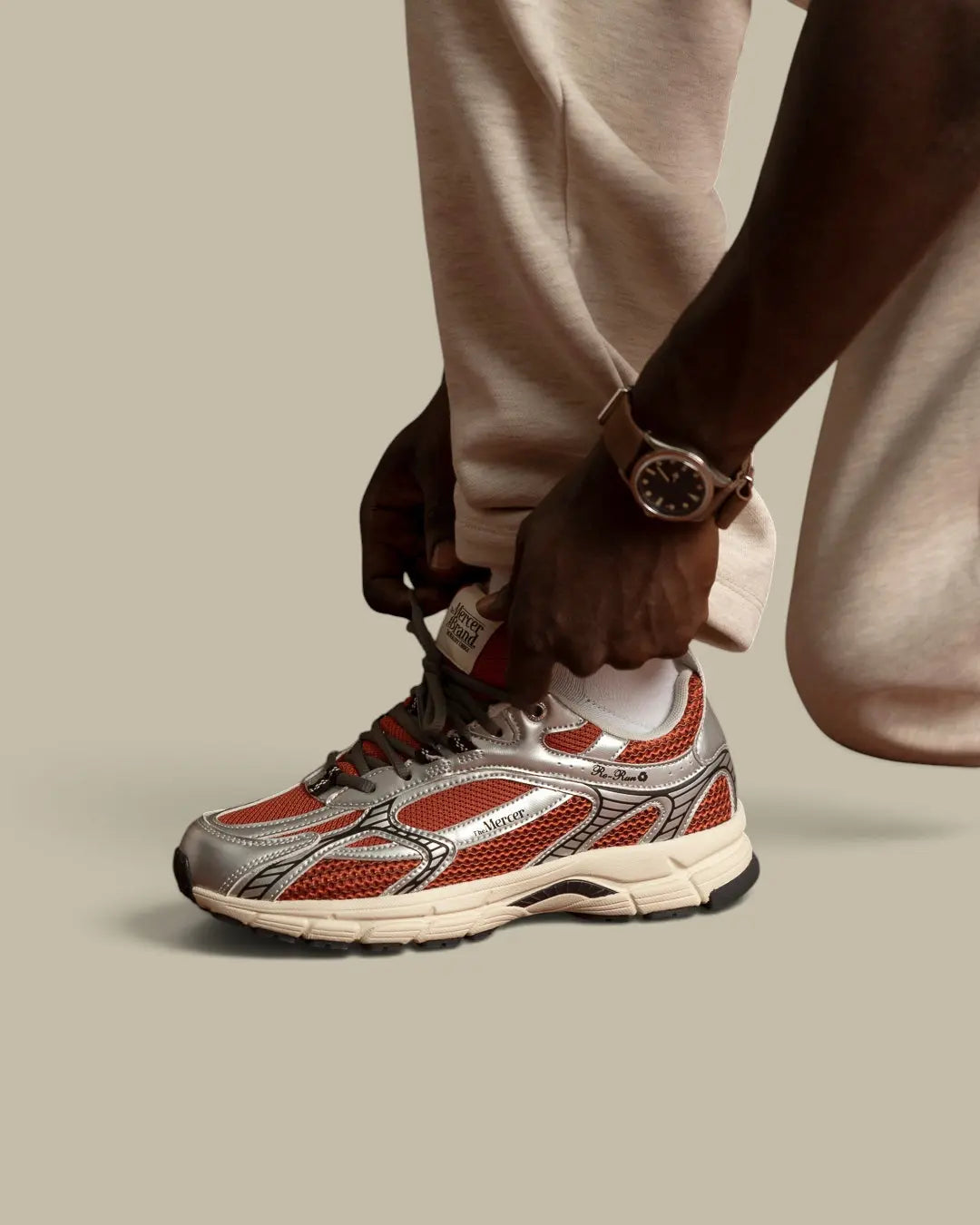 Sneakers The Mercer Orange - The Re-Run Vintage The Mercer Brand