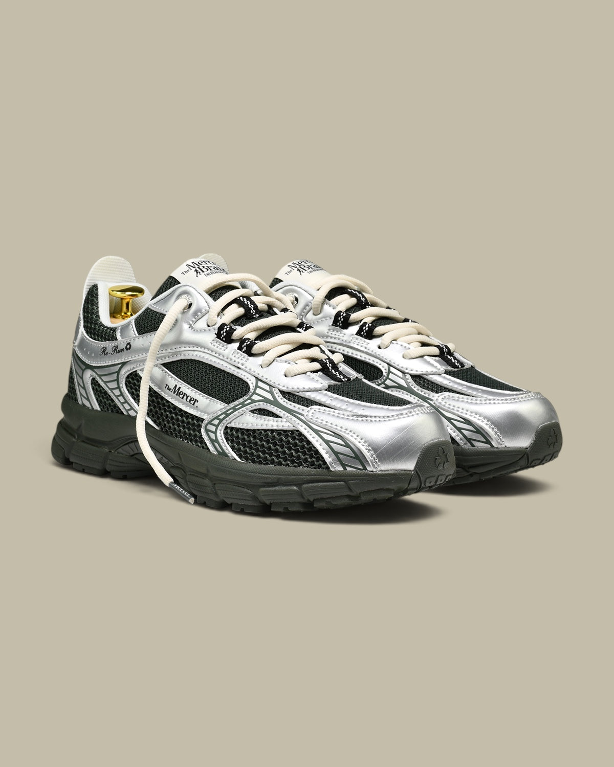 Sneakers The Mercer Kaki - The Re-Run