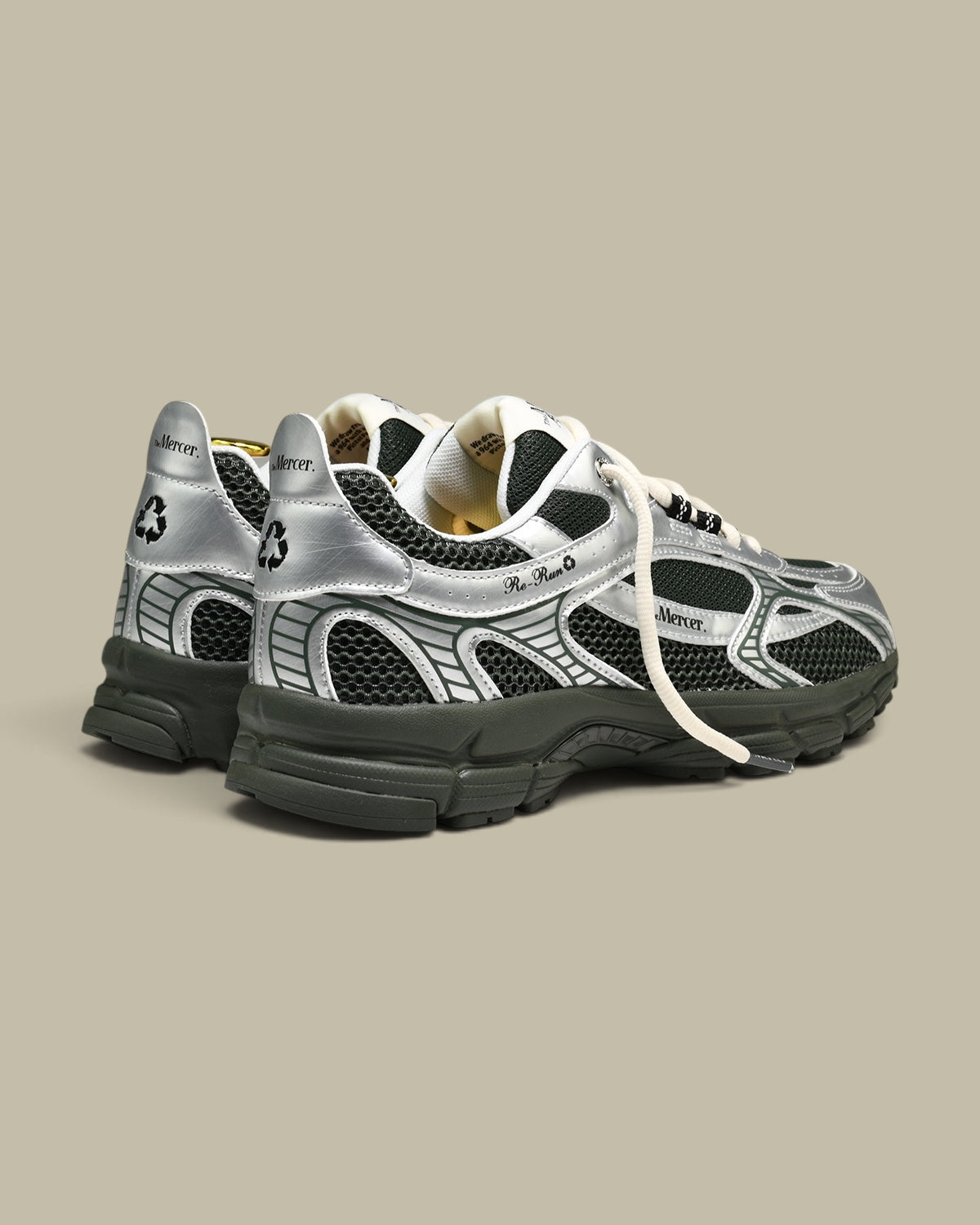 Sneakers The Mercer Kaki - The Re-Run