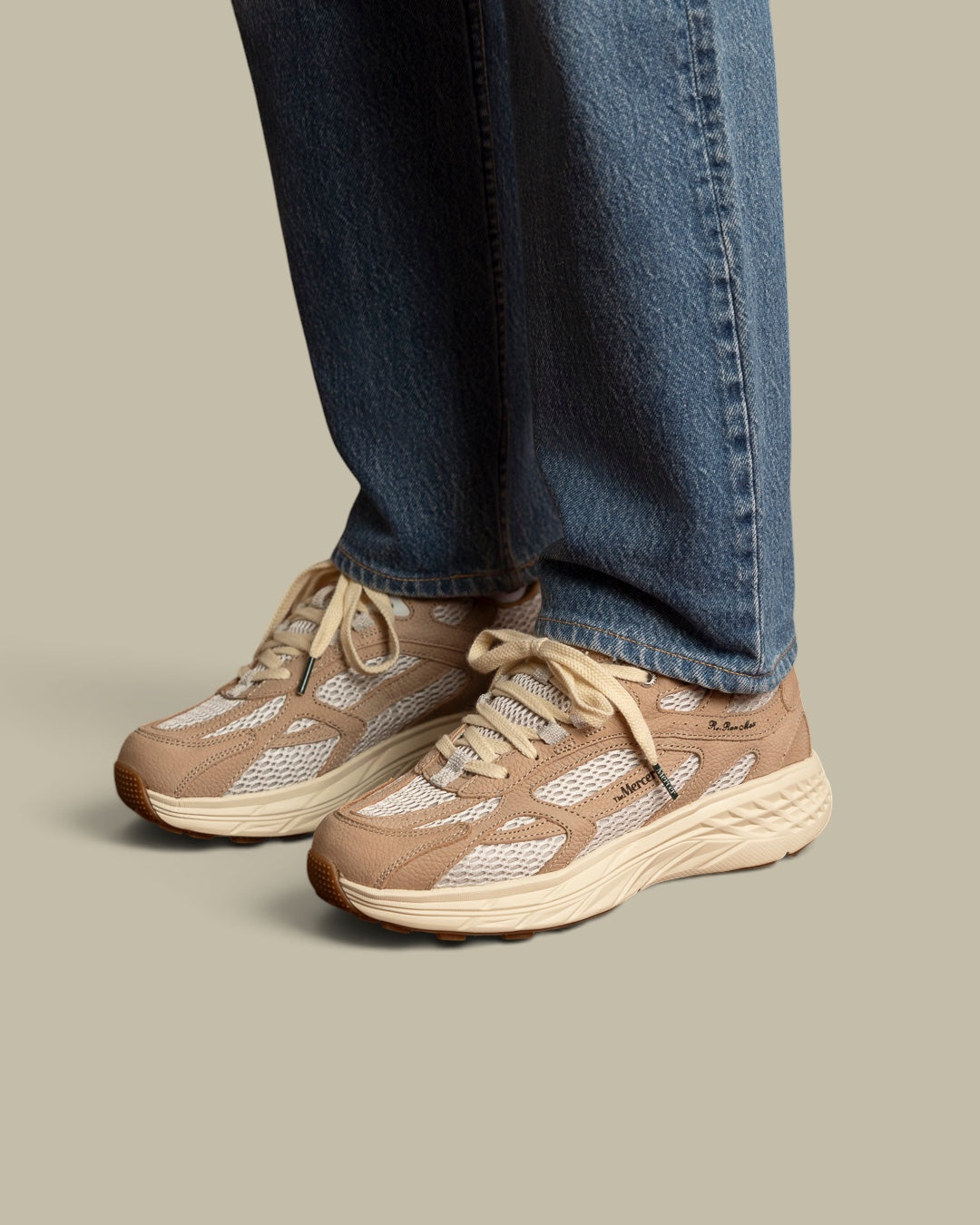 Sneakers The Mercer Beige - The Re-Run Max