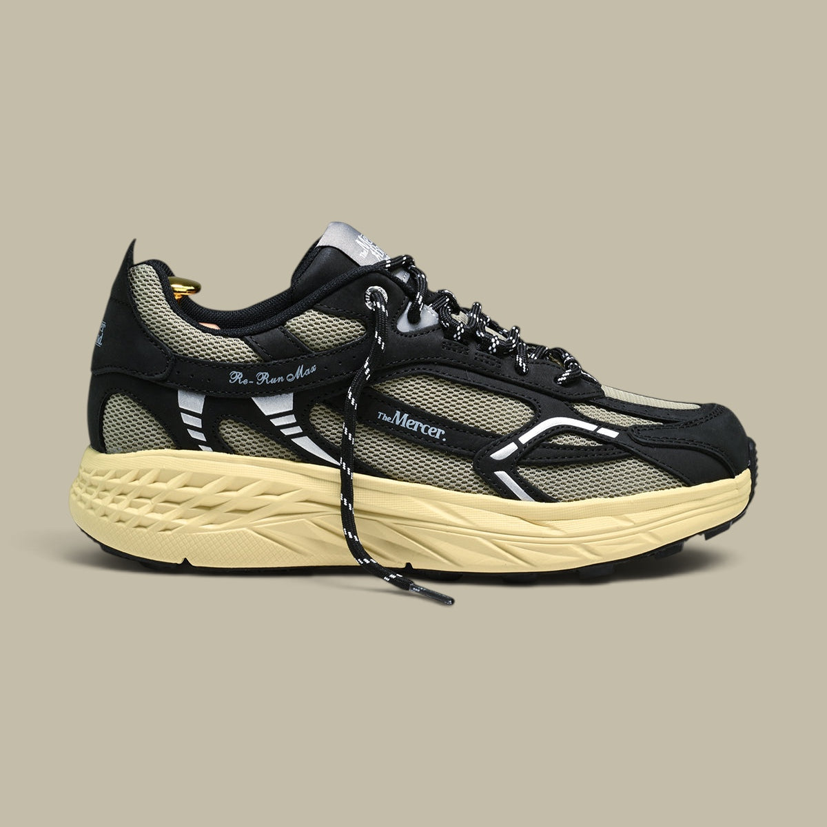 Sneakers The Mercer Black - The Re-Run Max