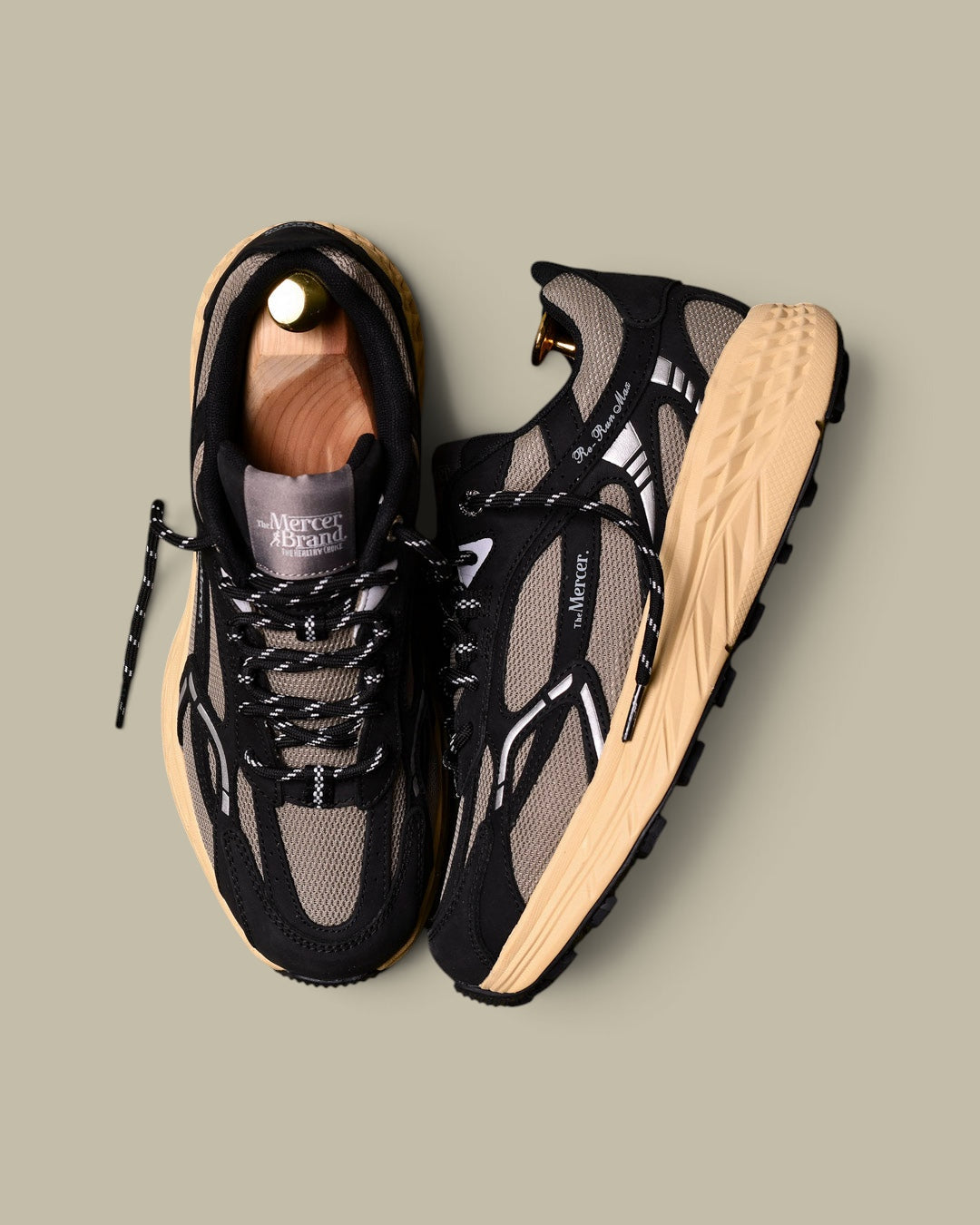 Sneakers The Mercer Black - The Re-Run Max