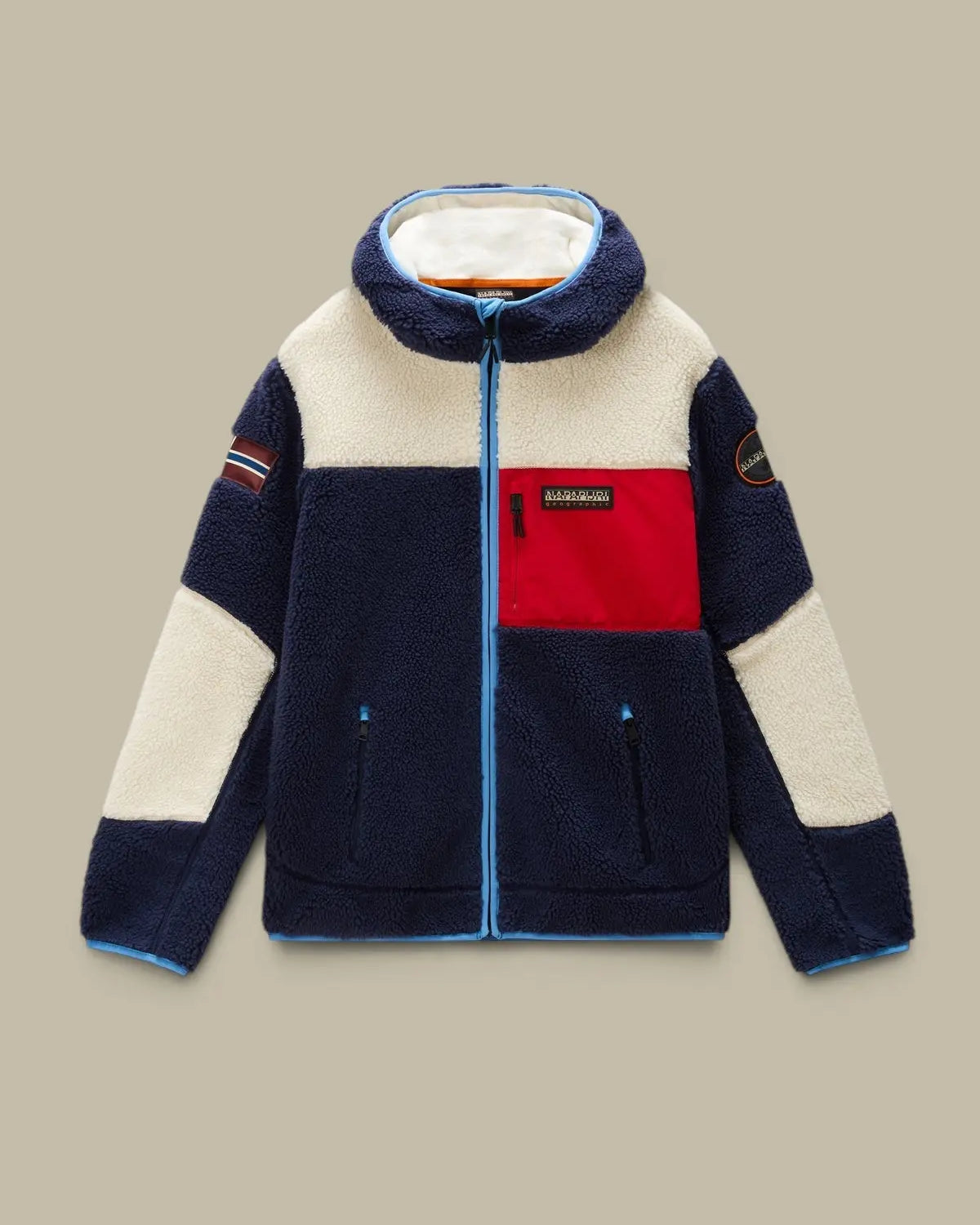 Polaire à Capuche Napapijri Bleu marine - Yupik Napapijri