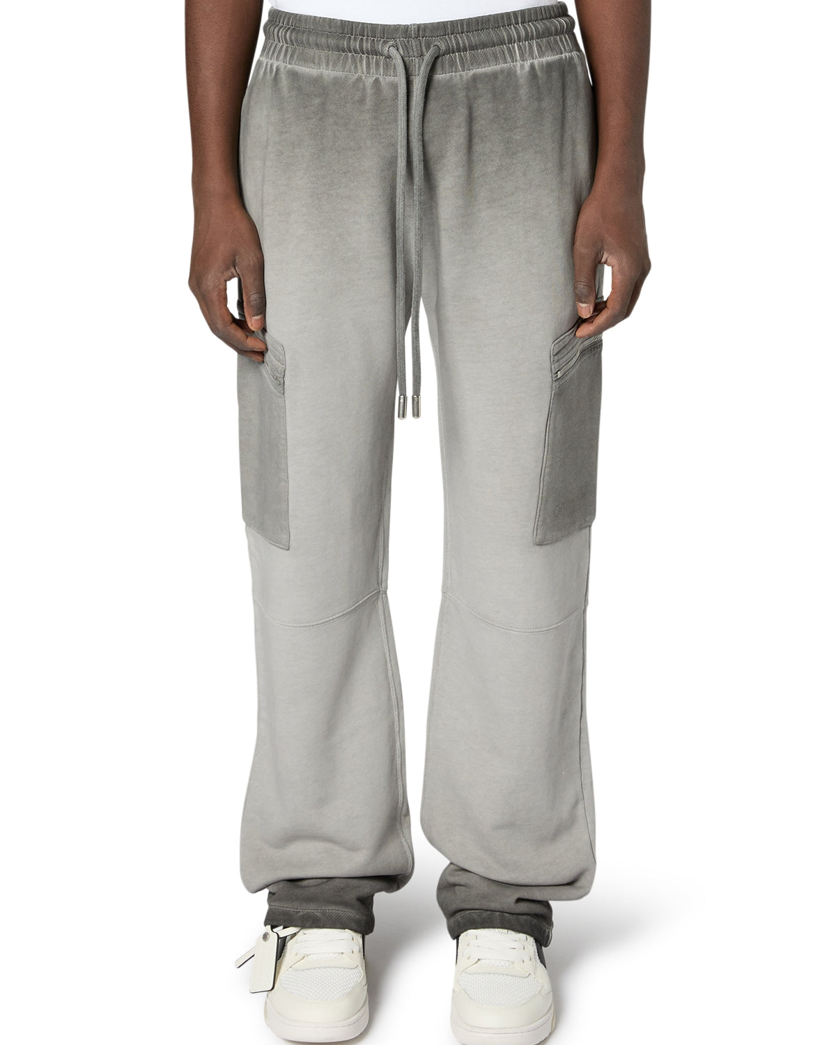 Pantalon Jogg Cargo Off-White Gris