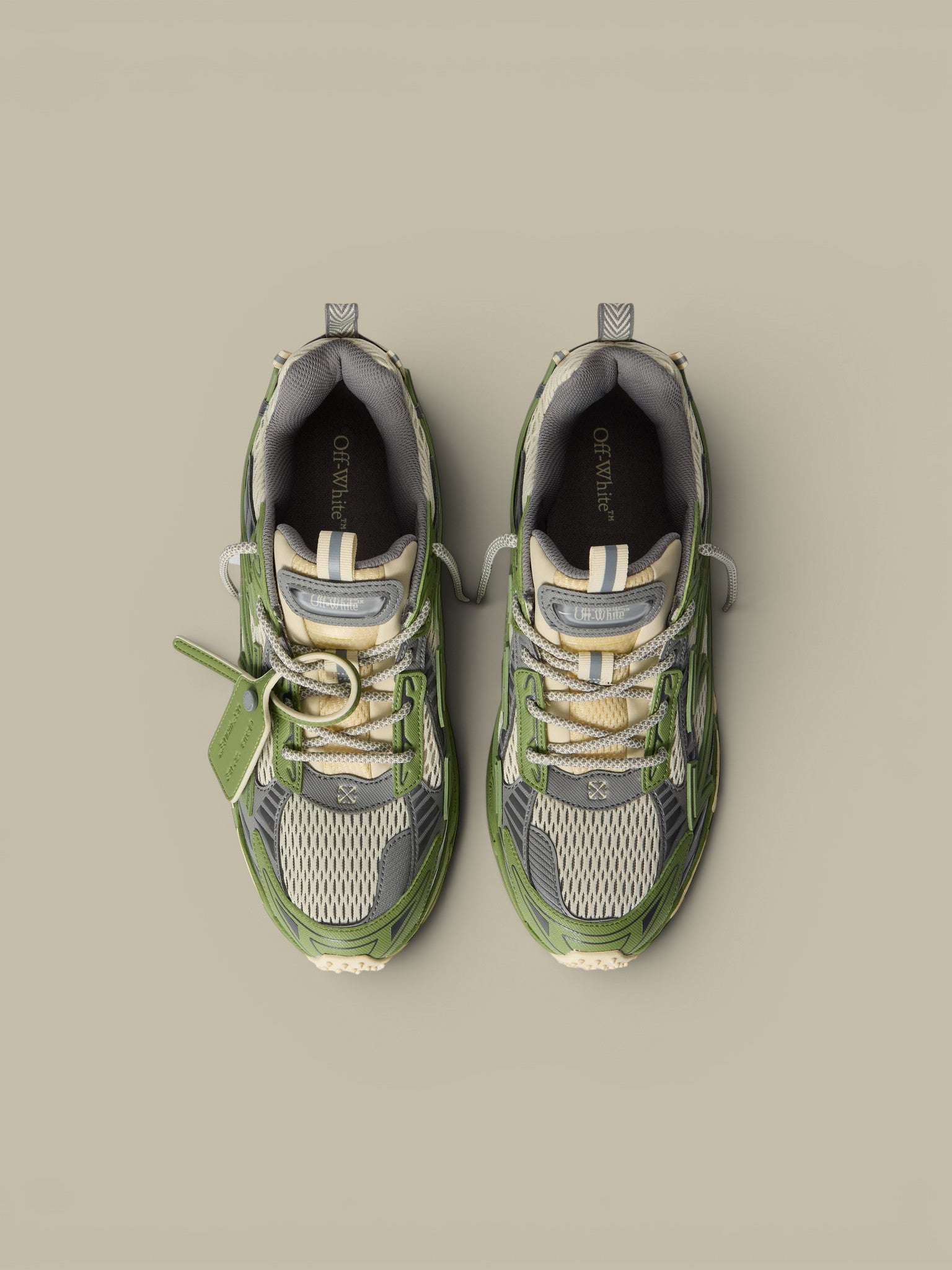 Sneakers Off-White Be Right Back  -  Sand Green Off-White