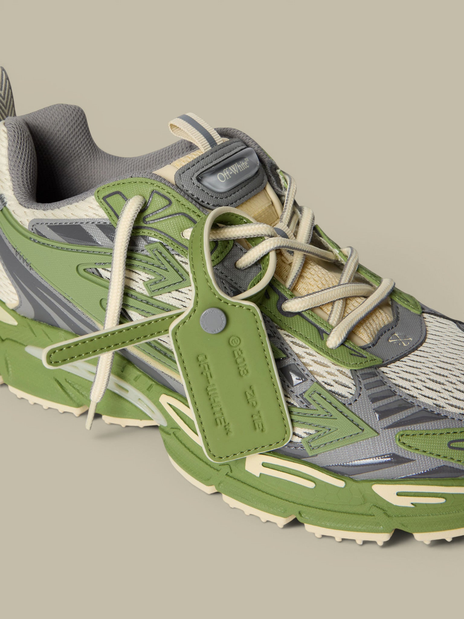 Sneakers Off-White Be Right Back  -  Sand Green Off-White