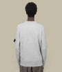 Pull Stone Island Gris - Maille Rib Rws Wool Stone Island