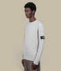 Pull Stone Island Gris - Maille Rib Rws Wool Stone Island