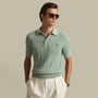 Polo Ralph Lauren Vert - Maille traissée Ralph Lauren