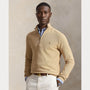 Pull Ralph Lauren Beige - PULL EN COTON MAILLE À QUART DE ZIP Ralph Lauren