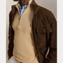 Pull Ralph Lauren Beige - PULL EN COTON MAILLE À QUART DE ZIP Ralph Lauren