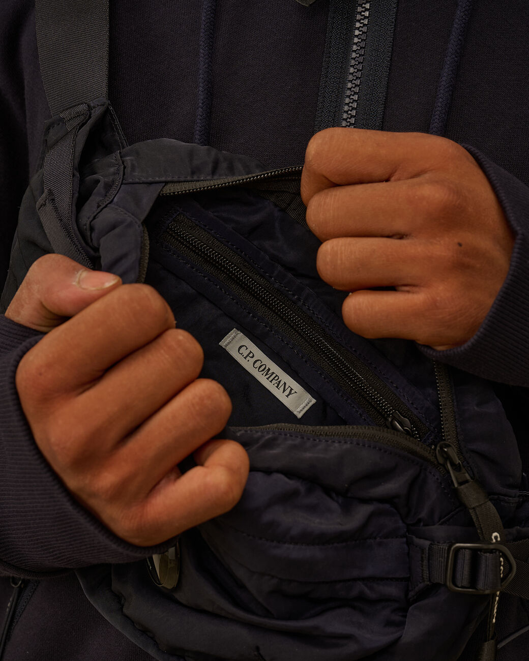 Sacoche C.P. Company Bleu Nuit - Crossbody