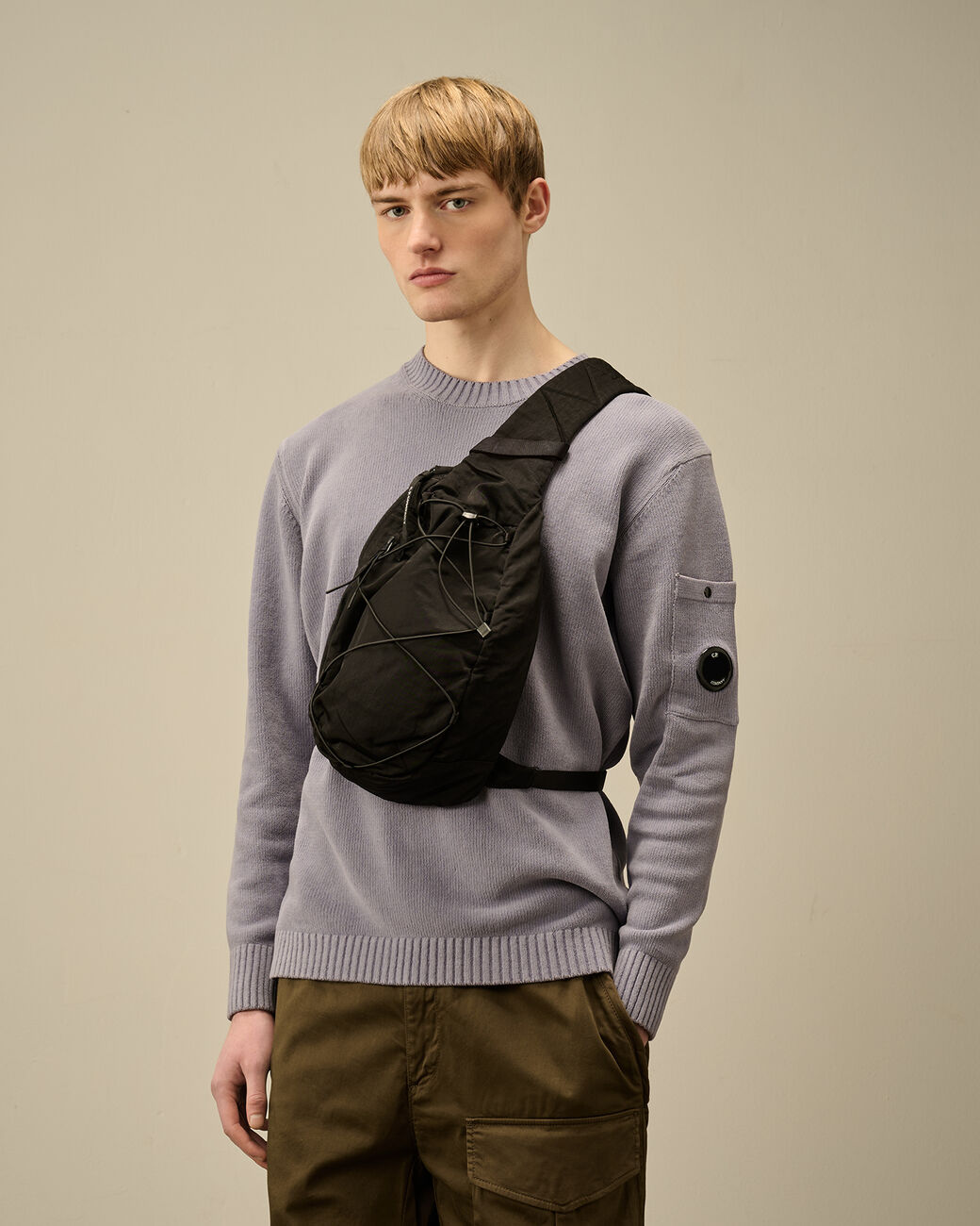 Sacoche C.P. Company Noir Nylon - Guitare