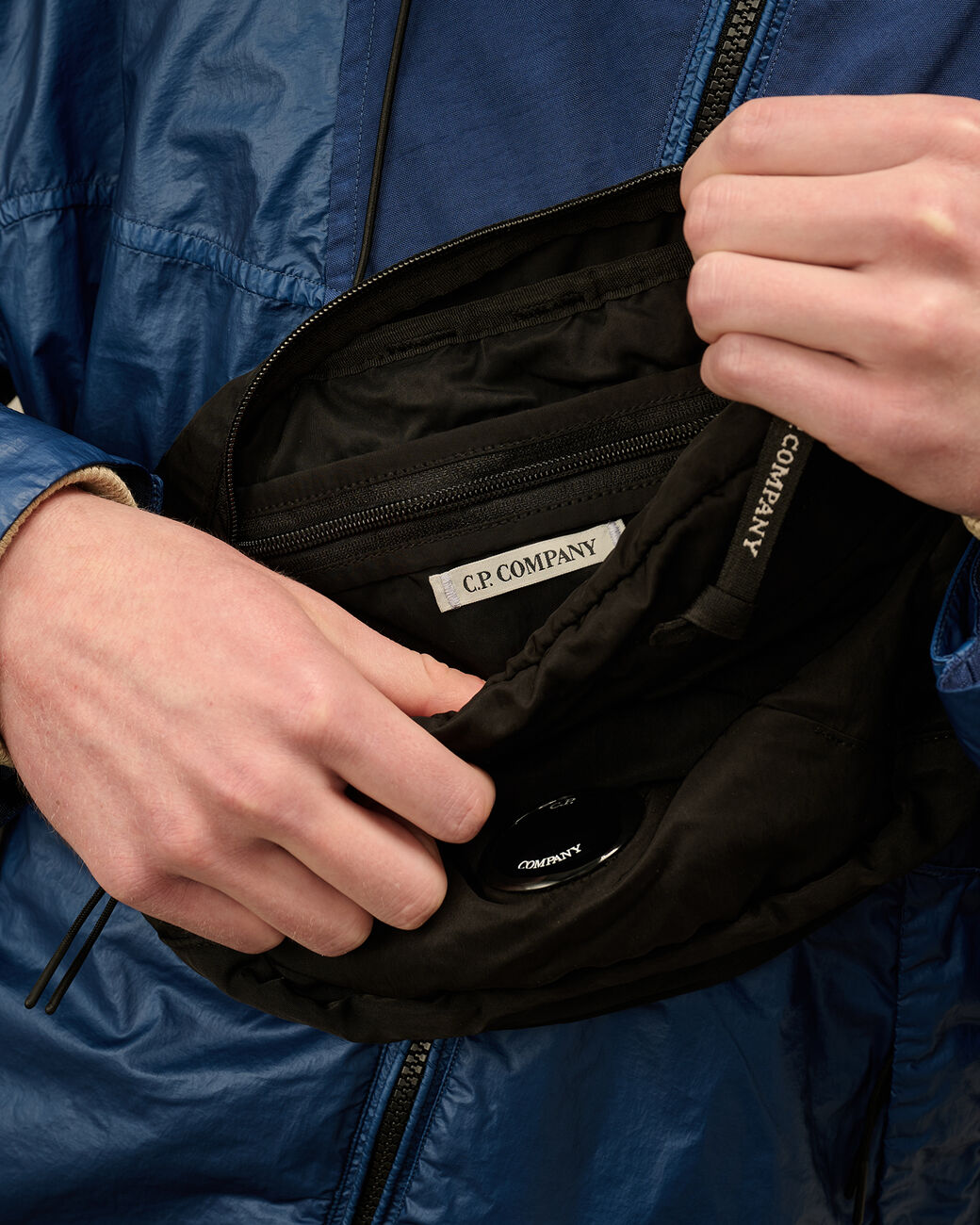 Sacoche C.P. Company Noir - Crossbody