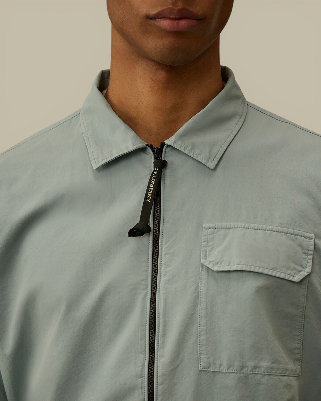 Surchemise C.P. Company Bleu - Gabardine C.P. Company