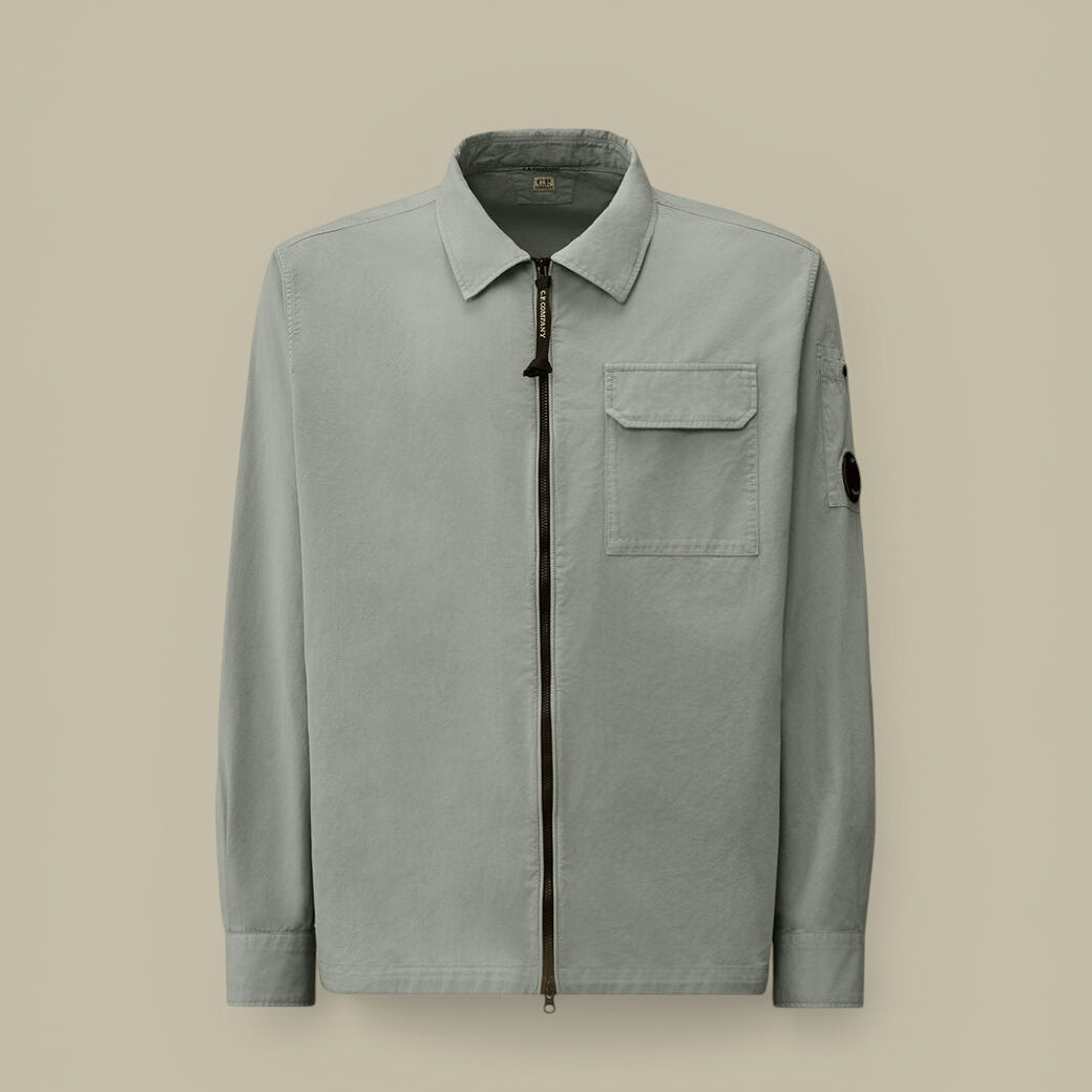 Surchemise C.P. Company Bleu - Gabardine C.P. Company