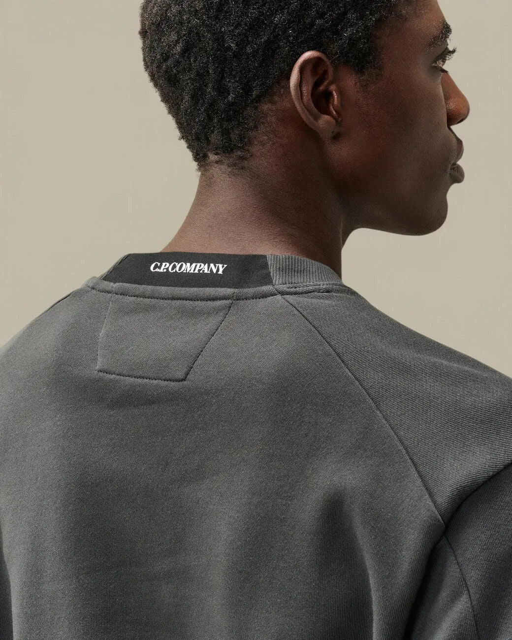 Sweat C.P. Company Gris - Crewneck Lens C.P. Company