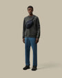 Sweat C.P. Company Gris - Crewneck Lens C.P. Company