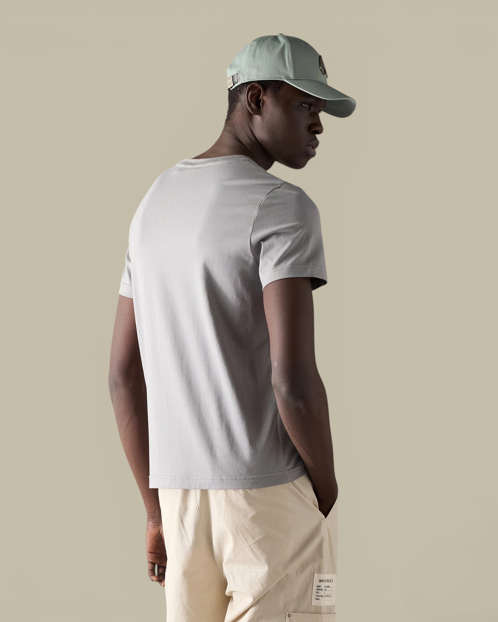 T-shirt Gris Moose Knuckles Moose Knuckles
