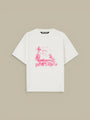T-Shirt Palm Angels Blanc - Palm Statement Palm Angels