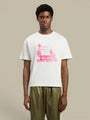 T-Shirt Palm Angels Blanc - Palm Statement Palm Angels