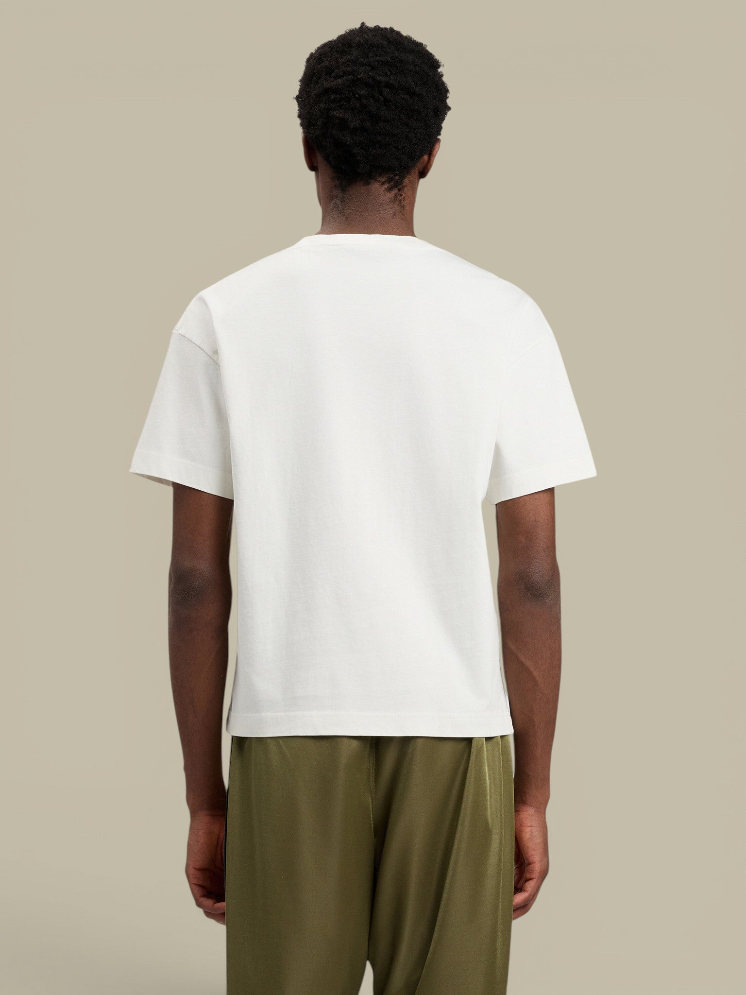 T-Shirt Palm Angels Blanc - Palm Statement Palm Angels