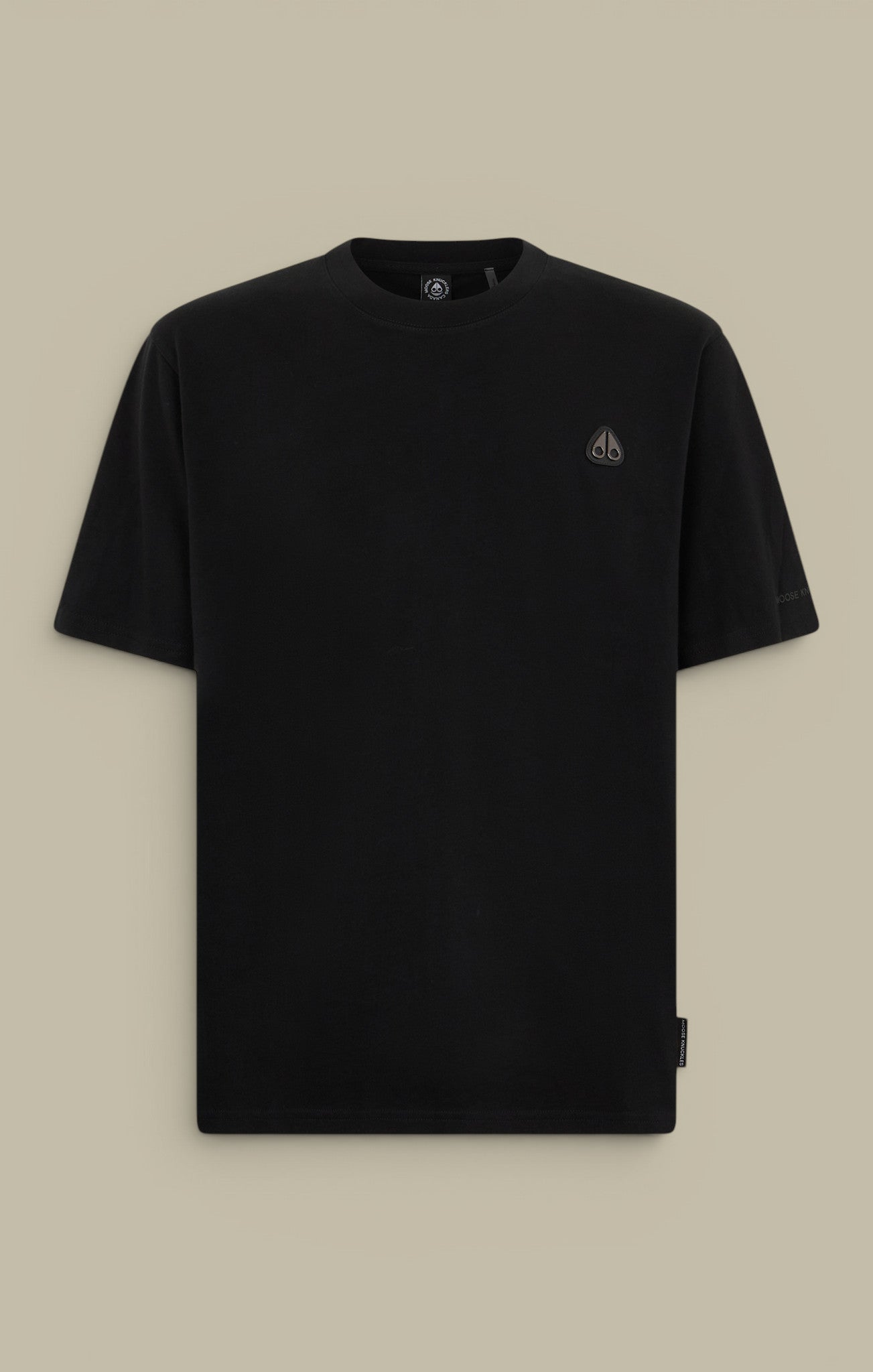 T-shirt Noir Moose Knuckles Moose Knuckles