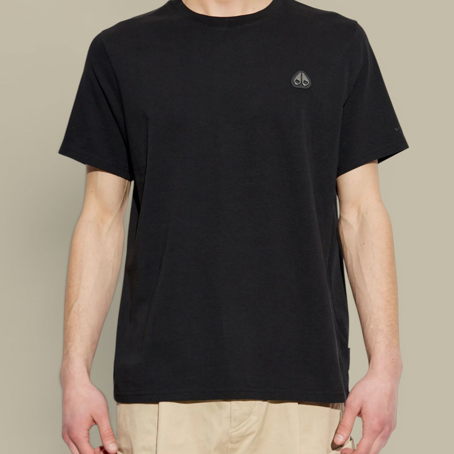 T-shirt Moose Knuckles-Noir Moose Knuckles