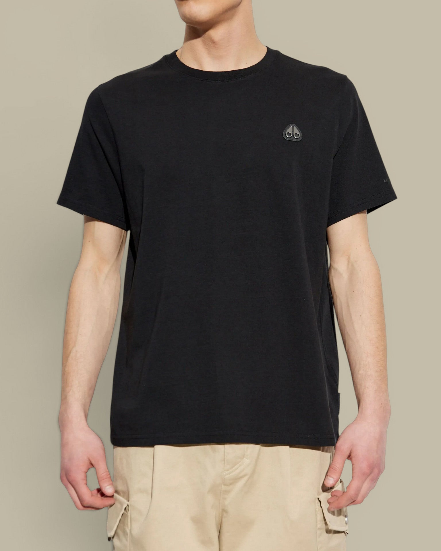 T-shirt Moose Knuckles-Noir Moose Knuckles