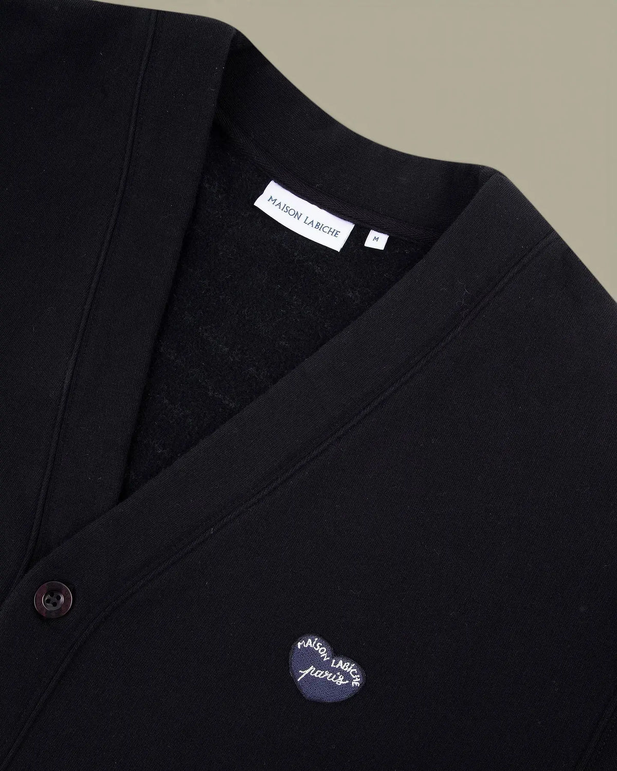 Sweat Cardigan - Maison Labiche Noir Maison Labiche