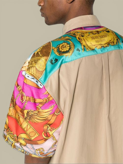 Chemise - Manche courte - Moschino - Beige Moschino