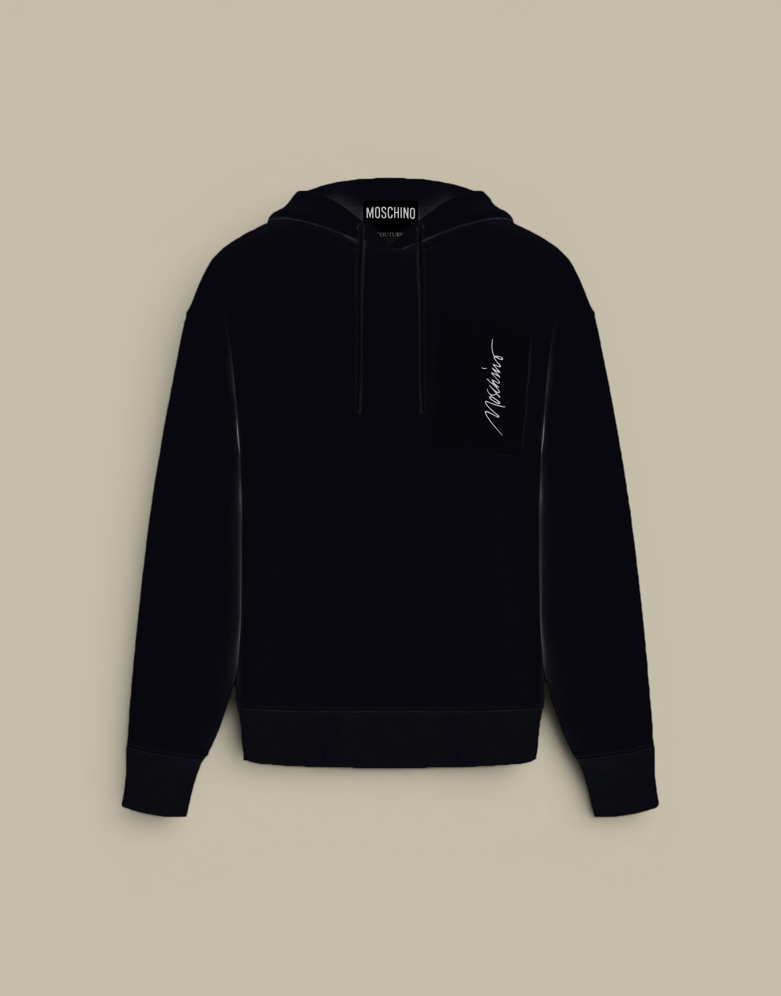 Sweat à Capuche - Moschino - Noir Moschino