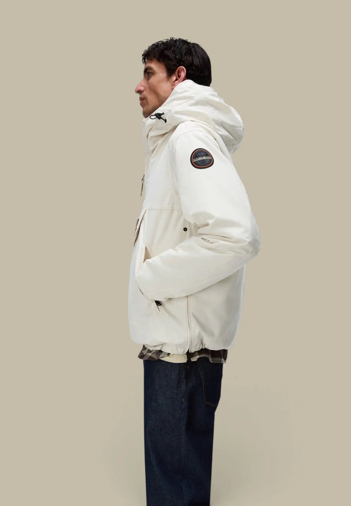 Anorak Napapijri Beige - Rainforest Next Winter Napapijri