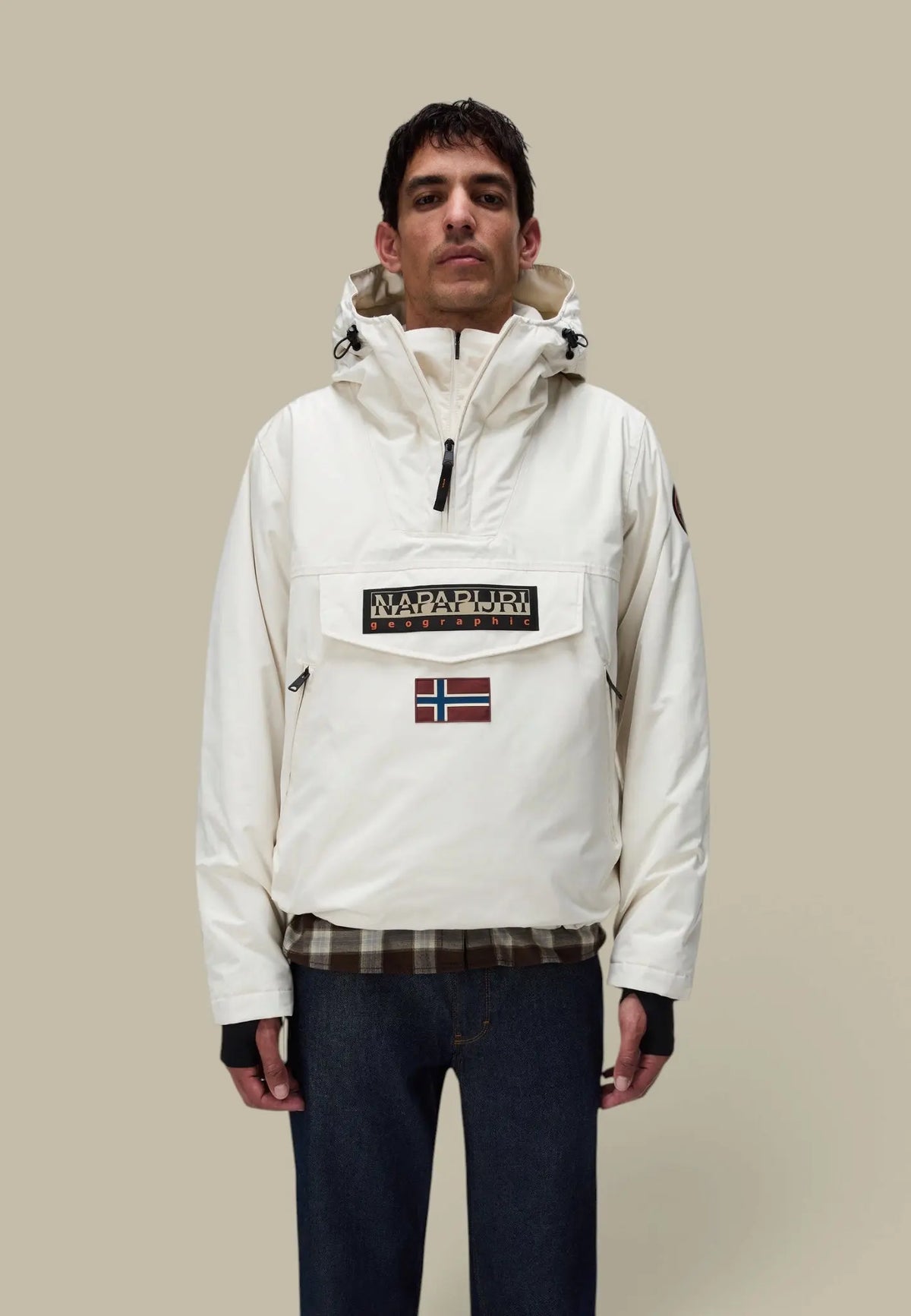 Anorak Napapijri Beige - Rainforest Next Winter Napapijri