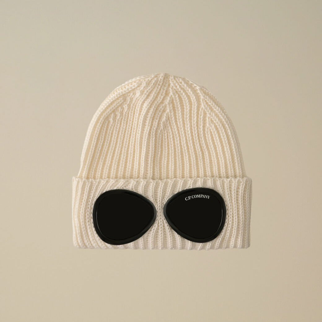 Bonnet C.P. Company Lunette Blanc - Goggle - Bonnet