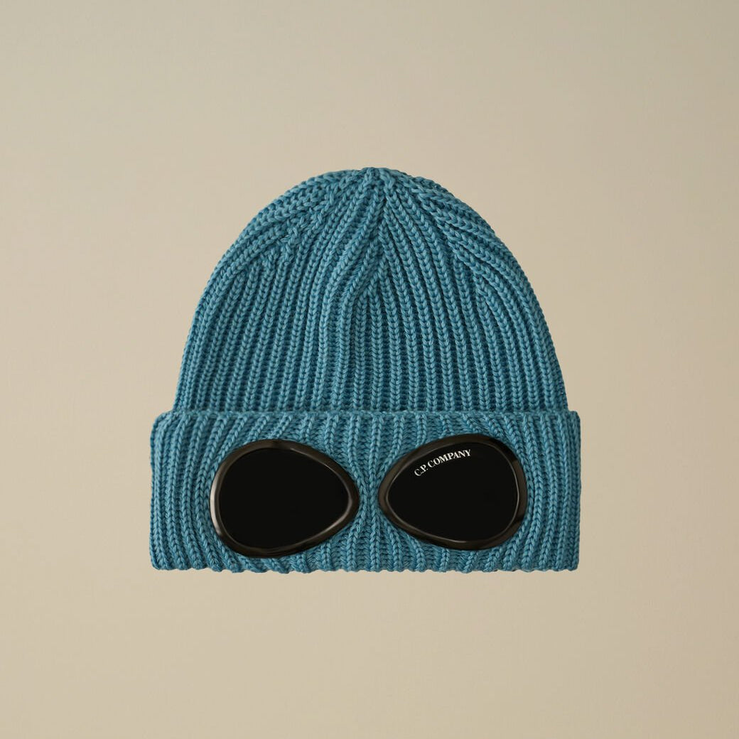Bonnet C.P. Company Lunette Bleu - Goggle - Bonnet