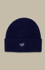 Bonnet Maison Labiche Bleu Marine - Patch Coeur Maison Labiche