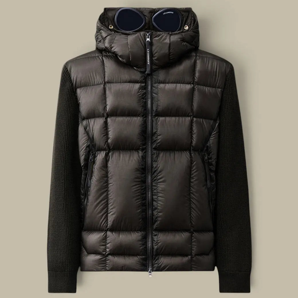 Cardigan C.P. Company Noir - Bi Matière C.P. Company