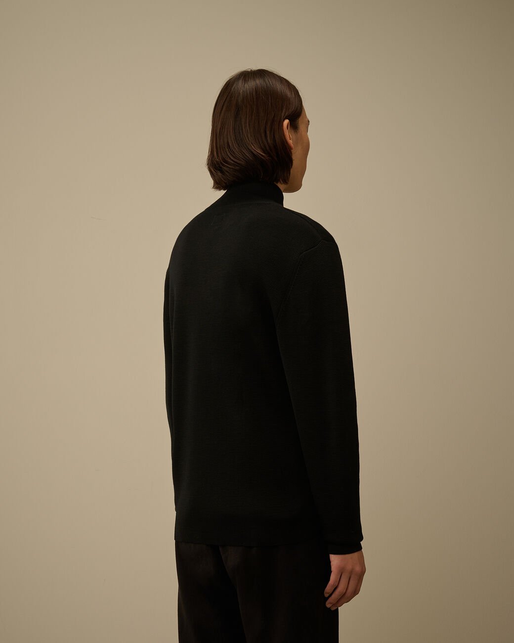 Cardigan C.P. Company Noir - Re - Wool - cardigan