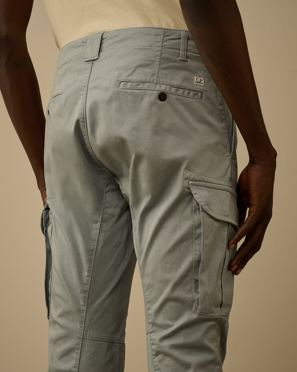 Cargo C.P. Company Bleu - Stretch Sateen C.P. Company