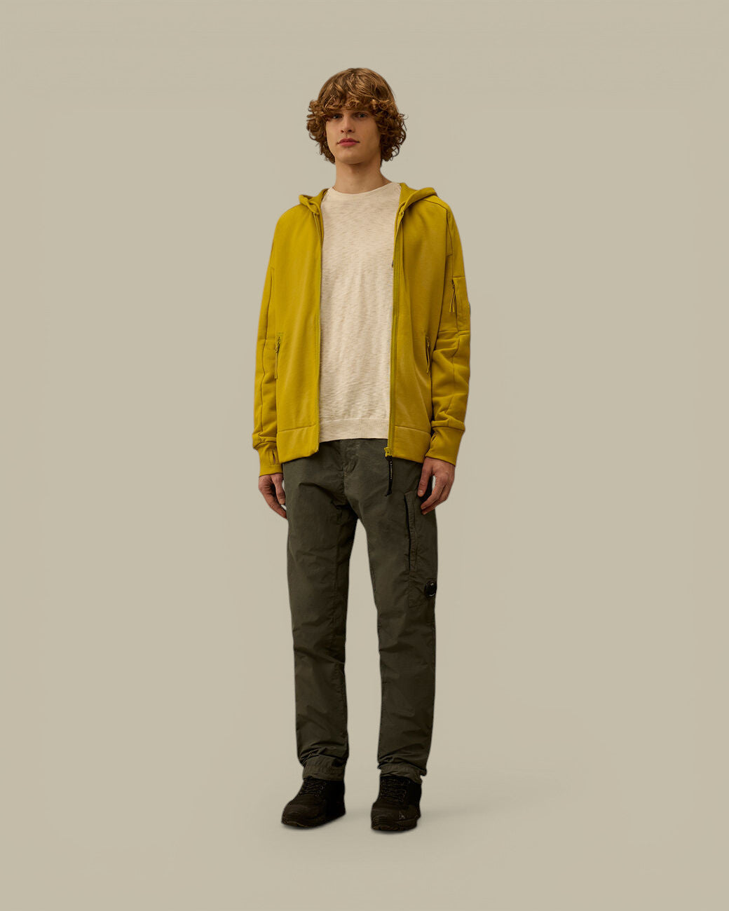 Pantalon Cargo C.P. Company Gris - Flatt Nylon C.P. Company
