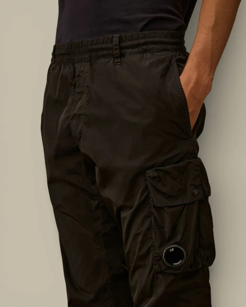 Cargo C.P. Company Noir - Chrome - R - pantalon